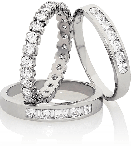 Large Diamond Rings